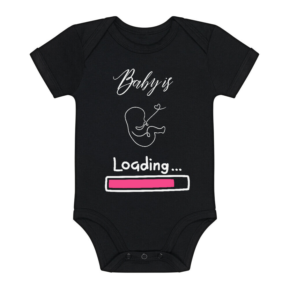 Babybody-schwarz-Baby-is-loading