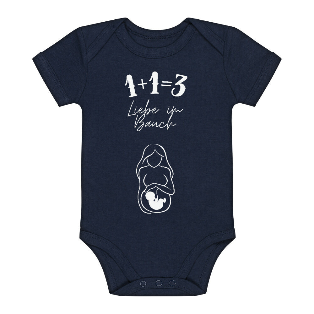 Baby Body Liebe im-Bauch Farbe french navy