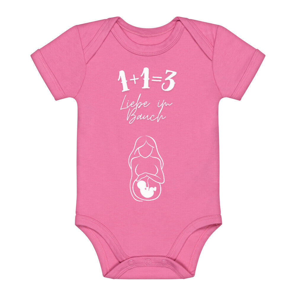 Baby Body pink Liebe im Bauch