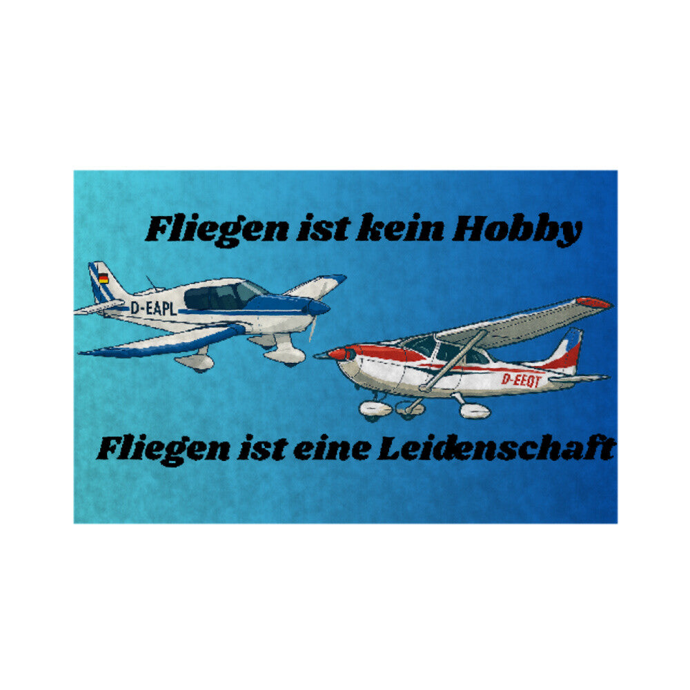 Fußmatte für Hobby Piloten witzig einzigartig
