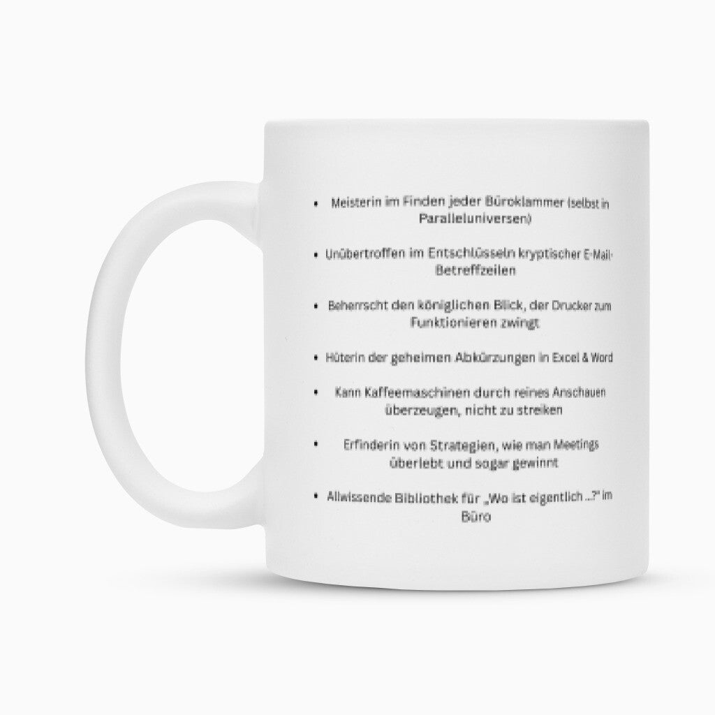 Keramik Tasse weiss Matt Buerozicke das Technik Genie mit Henkel einzigartigem Motiv, Sprüche. 
