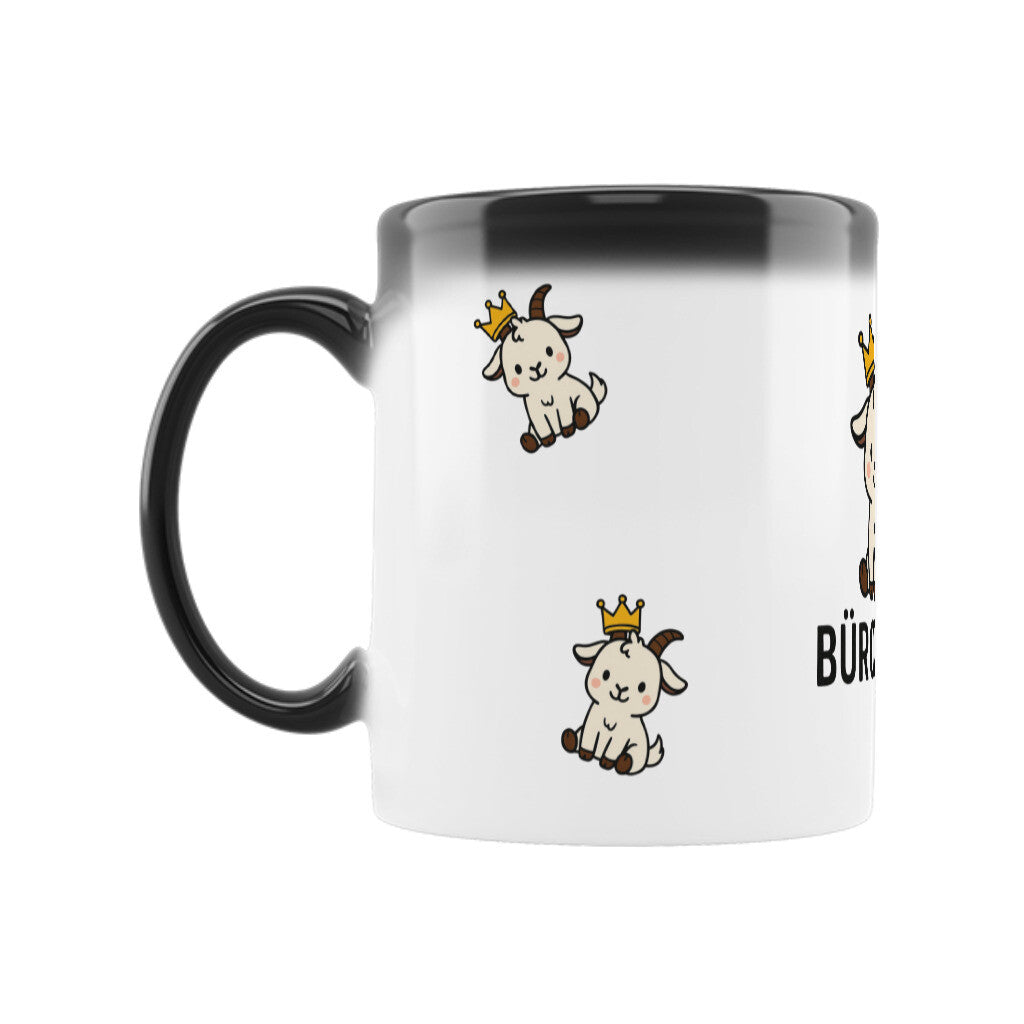 Zauber Tasse wenn kalt dann schwarz wenn heiß dann weiß Buerozicke der Klassiker mit einzigartigem Motiv 